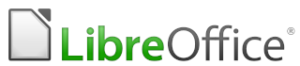 LibreOffice logo white